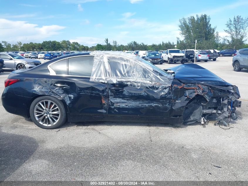 2018 Infiniti Q50 3.0T Luxe VIN: JN1EV7AP1JM590945 Lot: 32921402