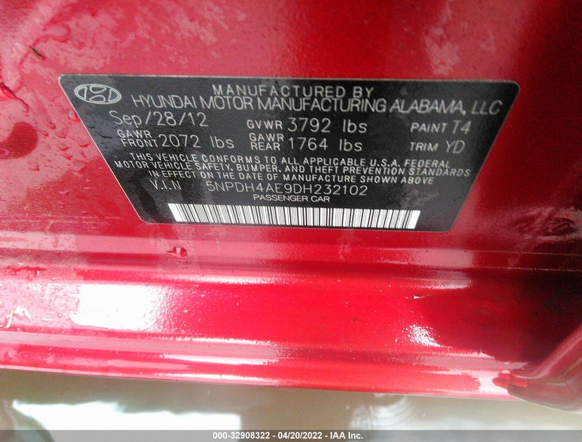 5NPDH4AE9DH232102