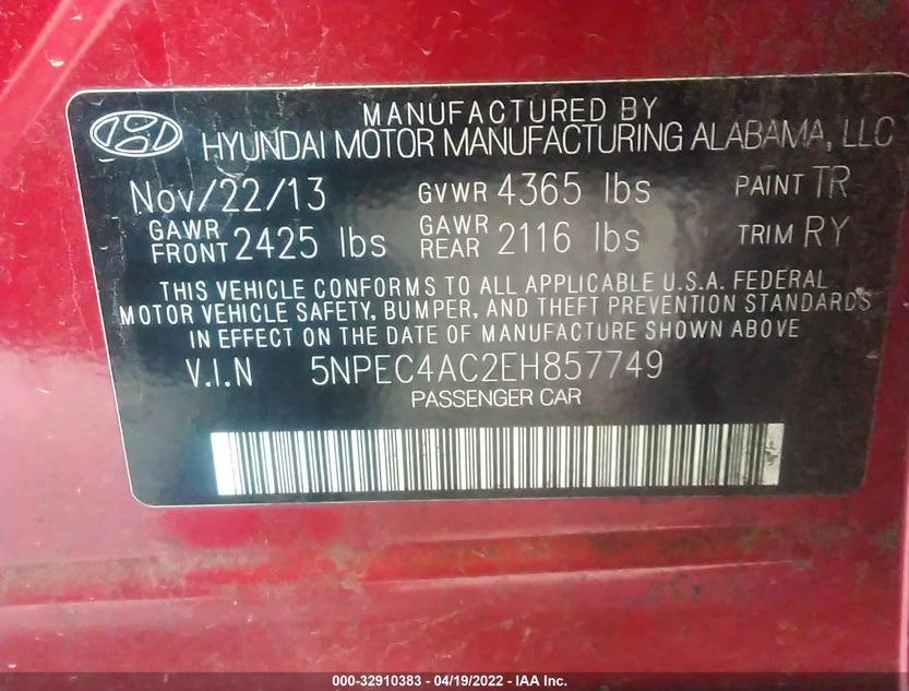 5NPEC4AC2EH857749