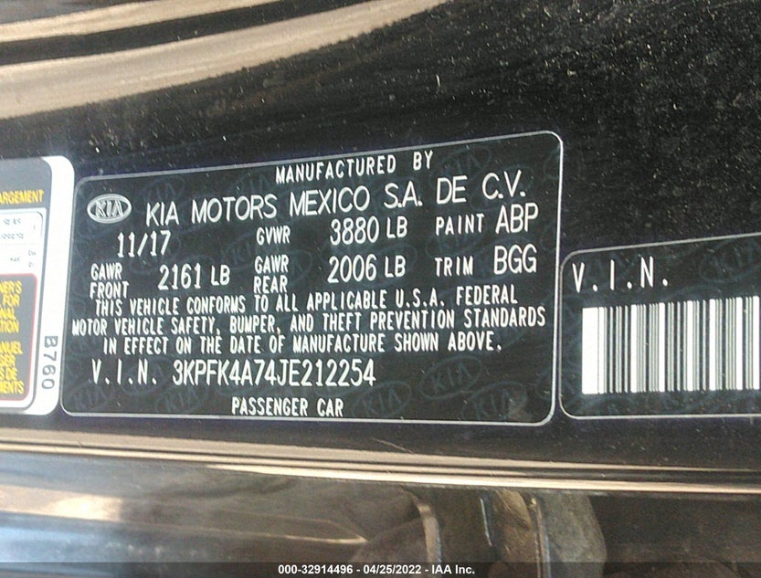 3KPFK4A74JE212254