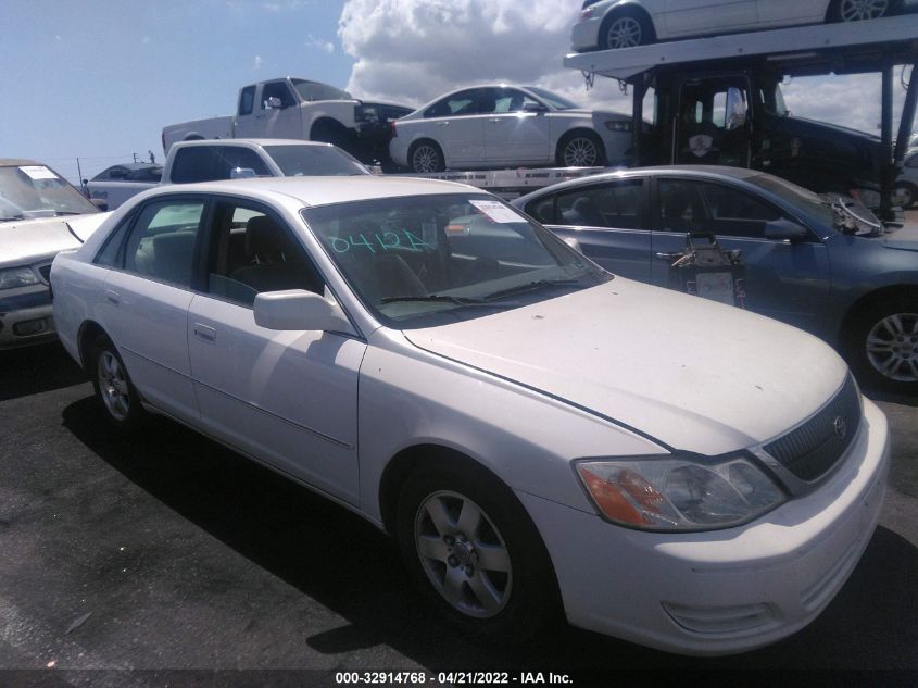 2000 Toyota Avalon Xl VIN: 4T1BF28B1YU077825 Lot: 32914768