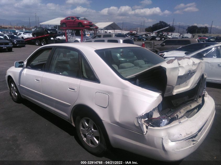 2000 Toyota Avalon Xl VIN: 4T1BF28B1YU077825 Lot: 32914768