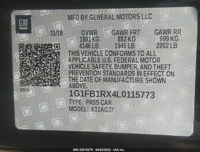 1G1FB1RX4L0115773
