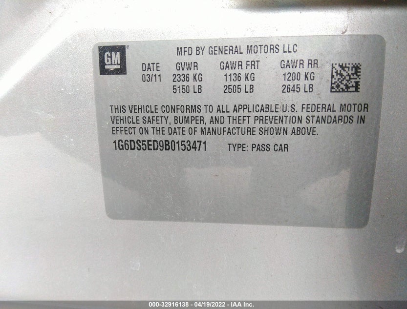 1G6DS5ED9B0153471