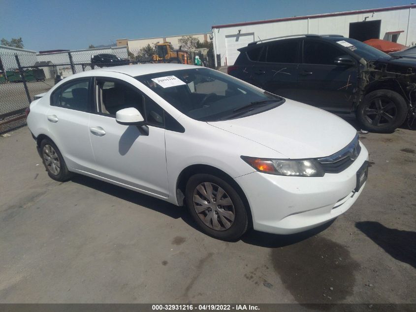 2012 Honda Civic Lx VIN: 19XFB2F55CE342655 Lot: 32931216