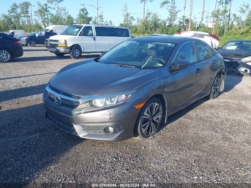 2018 Honda Civic Ex-T VIN: JHMFC1F32JX042833 Lot: 32925094