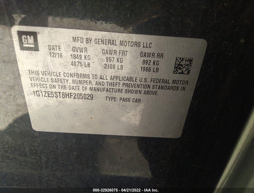 1G1ZE5ST8HF205029