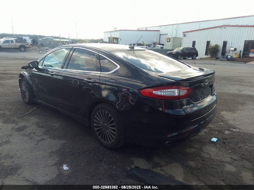 2013 Ford Fusion Titanium VIN: 3FA6P0K96DR188505 Lot: 32941362