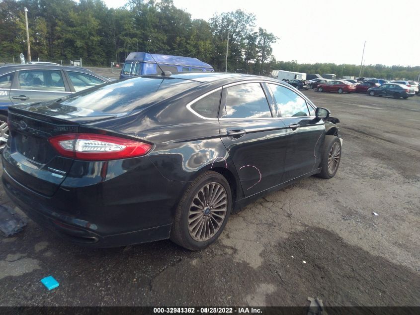 2013 Ford Fusion Titanium VIN: 3FA6P0K96DR188505 Lot: 32941362