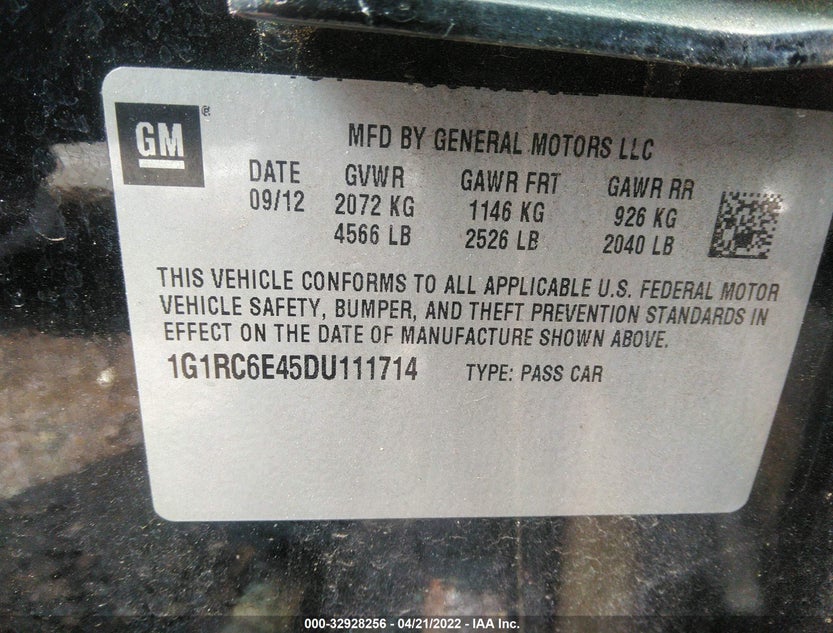 1G1RC6E45DU111714