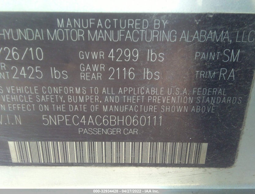 5NPEC4AC6BH060111