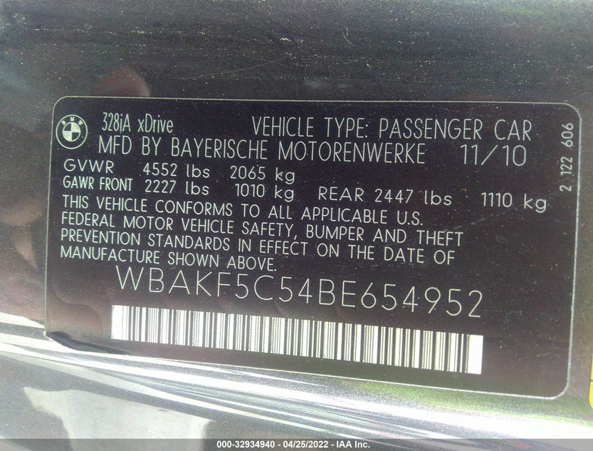 WBAKF5C54BE654952