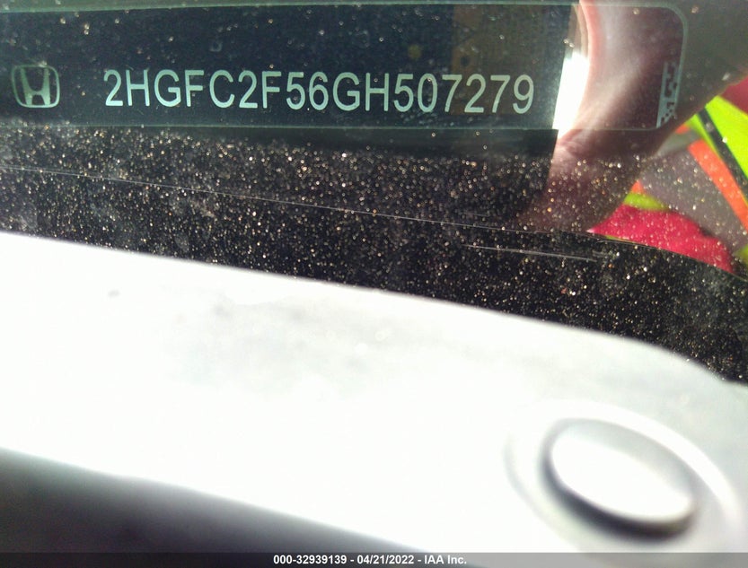 2HGFC2F56GH507279