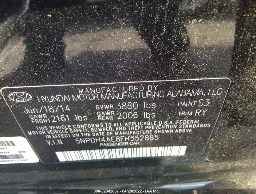 5NPDH4AE8FH552885