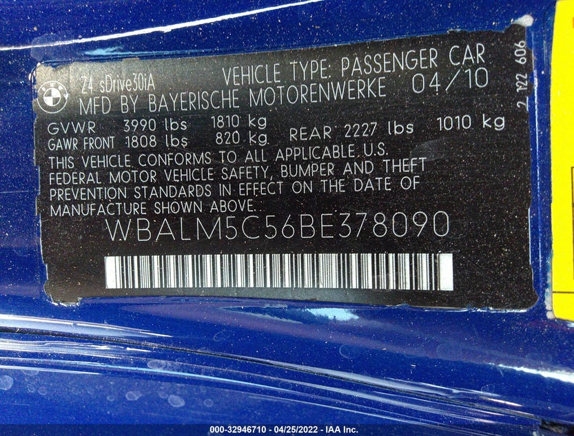 WBALM5C56BE378090