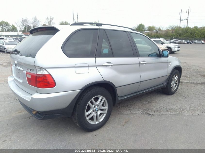 2006 BMW X5 3.0I VIN: 5UXFA13536LY31745 Lot: 40687924