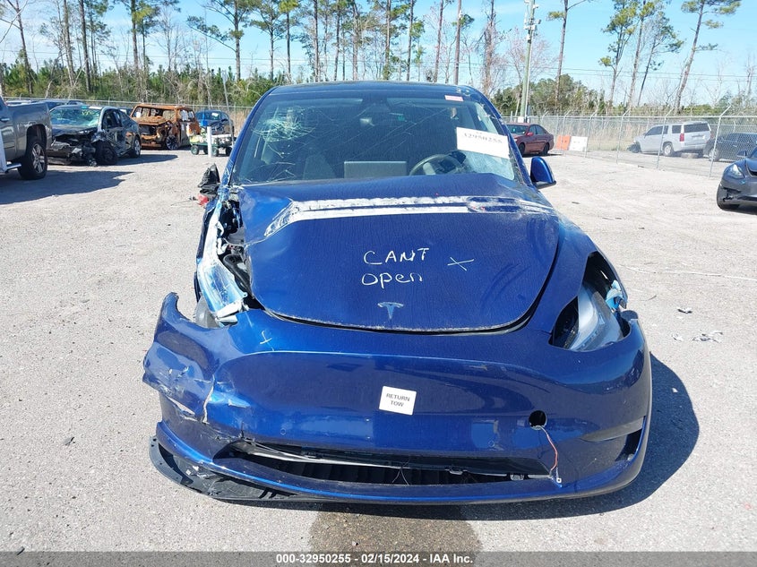 VIN 5YJYGDEE1LF040572 2020 TESLA MODEL Y LONG RANGE DUAL MOTOR ALL-WHEEL DRIVE