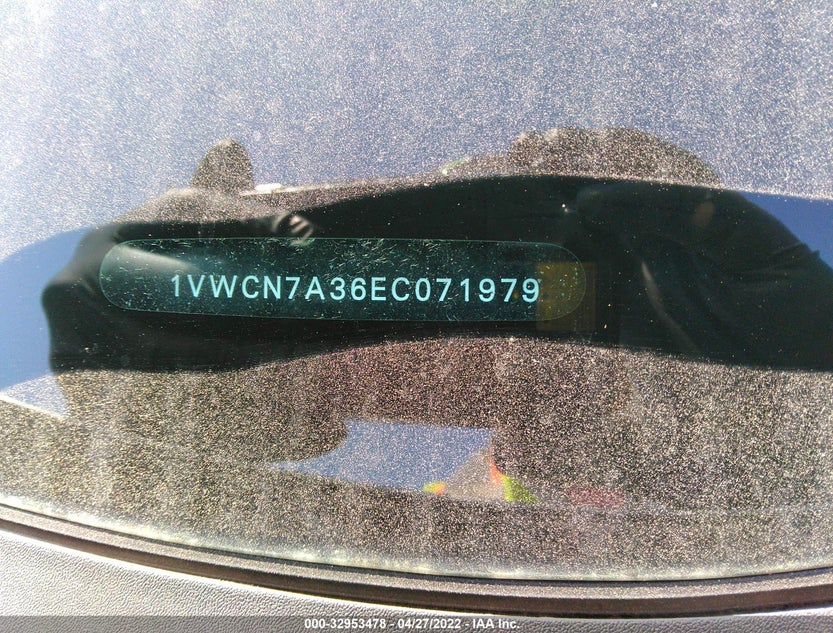 1VWCN7A36EC071979