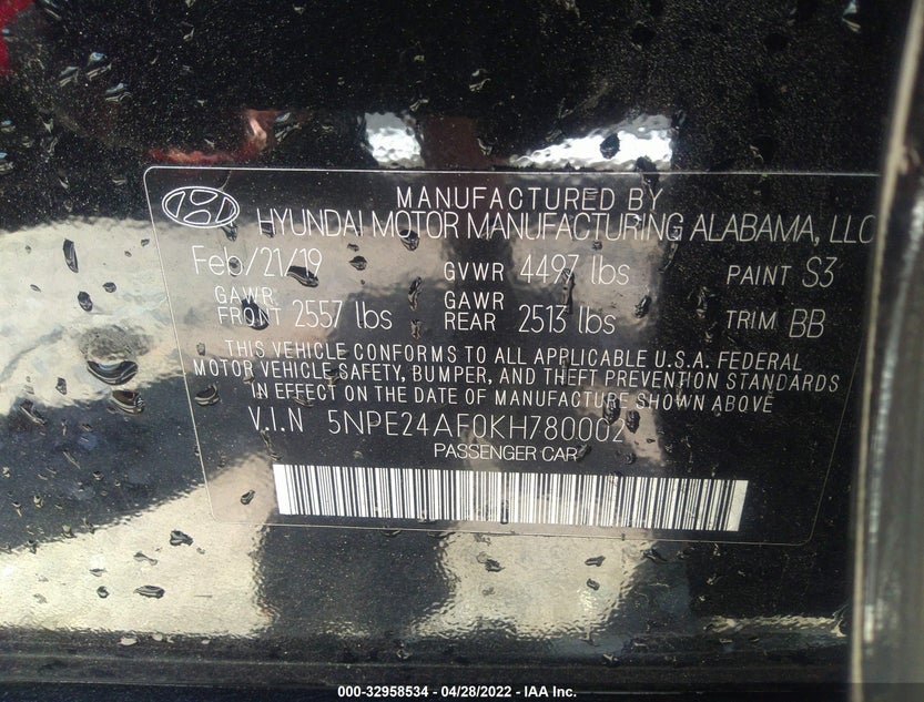 5NPE24AF0KH780002
