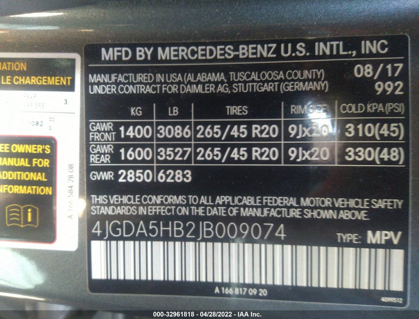 4JGDA5HB2JB009074