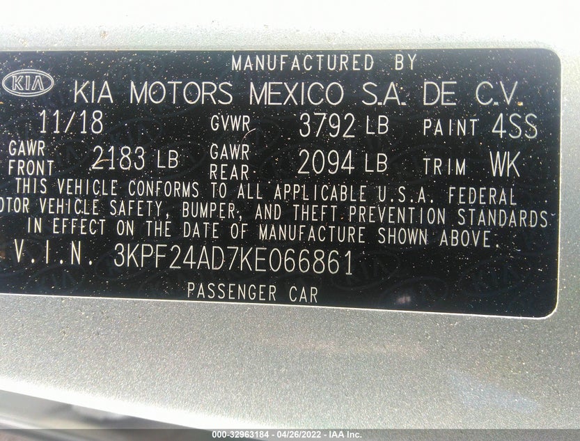 3KPF24AD7KE066861
