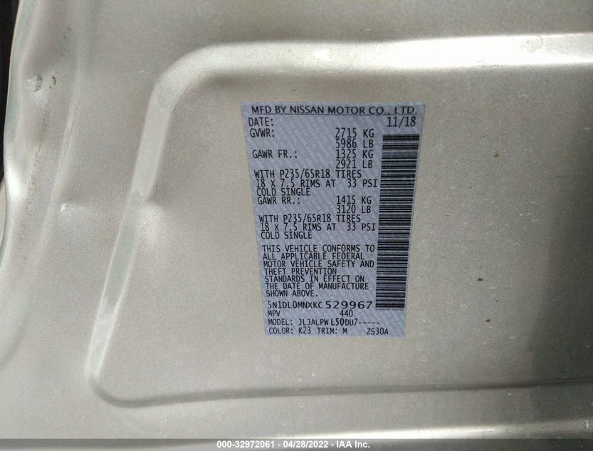 5N1DL0MNXKC529967