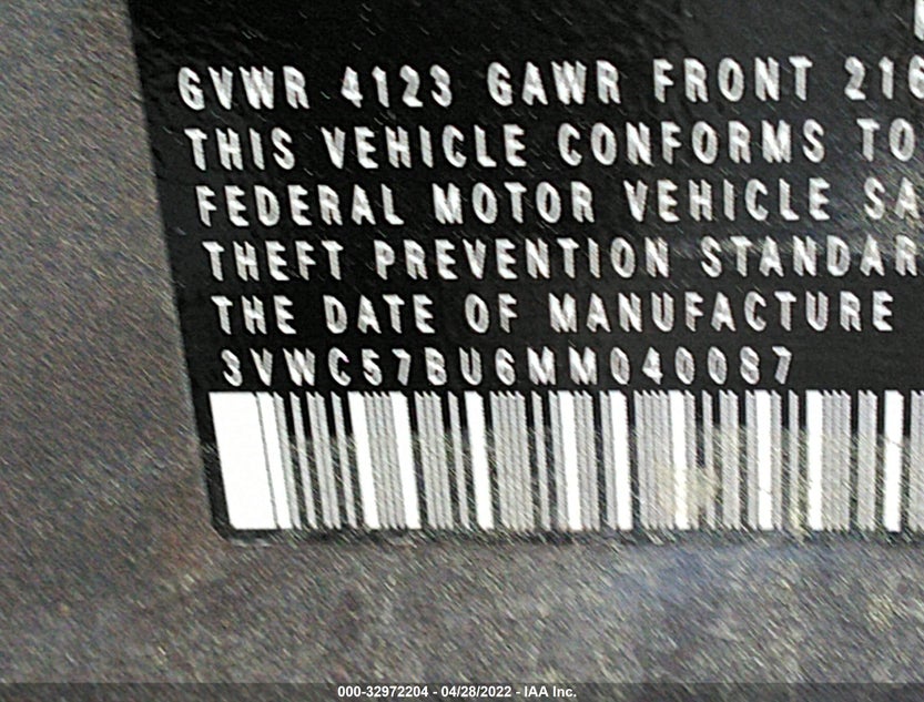 3VWC57BU6MM040087