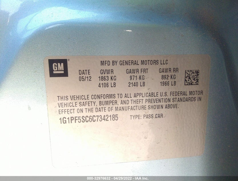 1G1PF5SC6C7342185