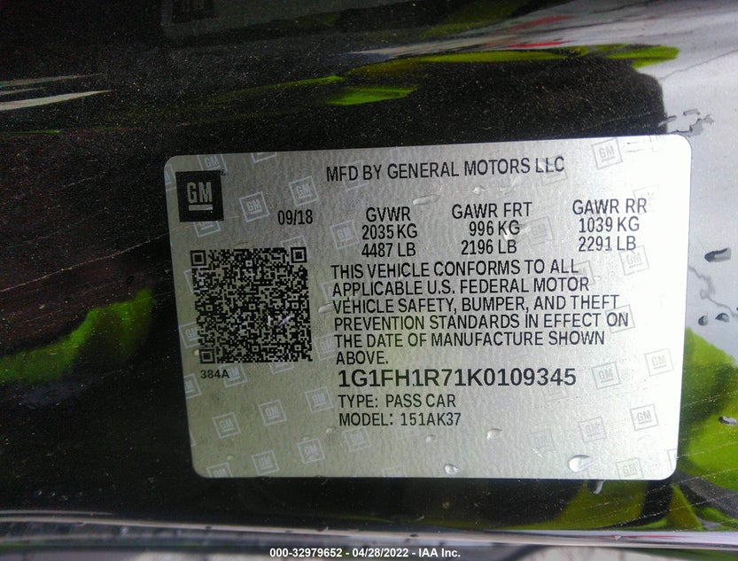 1G1FH1R71K0109345