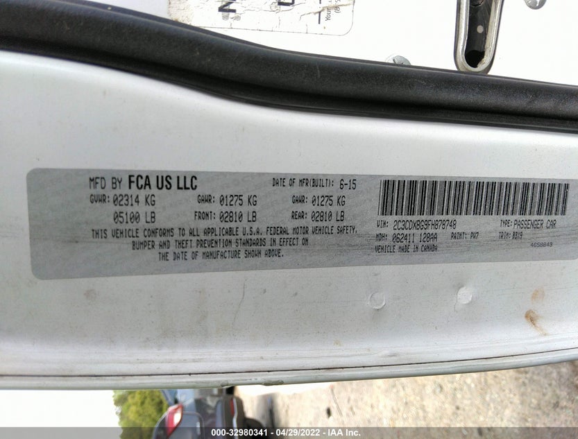 2C3CDXBG9FH878748