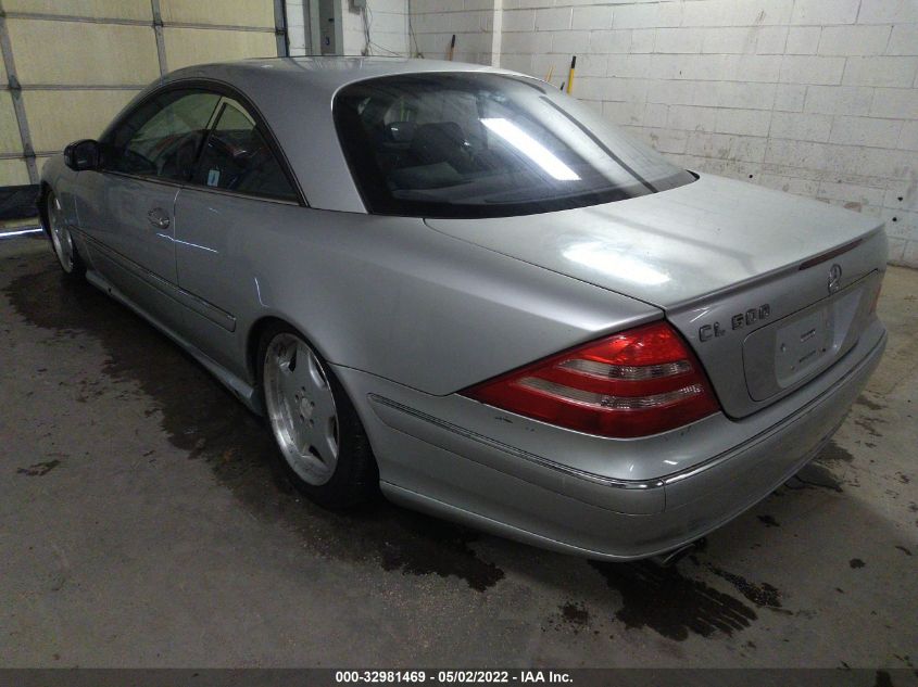 WDBPJ75J41A013852 2001 Mercedes-Benz Cl-Class Base (A5)