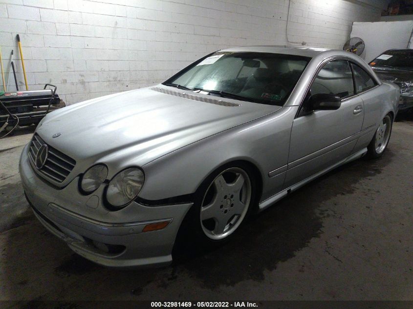 WDBPJ75J41A013852 2001 Mercedes-Benz Cl-Class Base (A5)