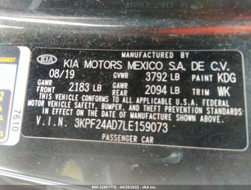 3KPF24AD7LE159073
