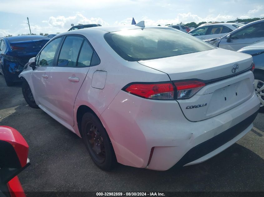 JTDEPMAE7MJ118985 2021 Toyota Corolla Le