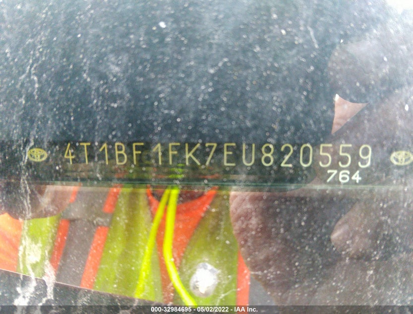 4T1BF1FK7EU820559