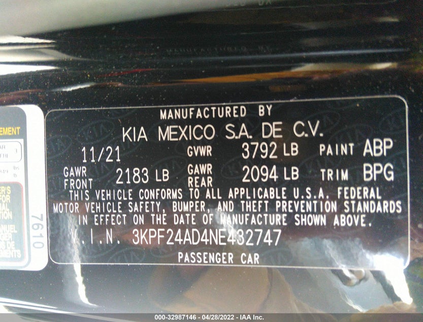 3KPF24AD4NE432747