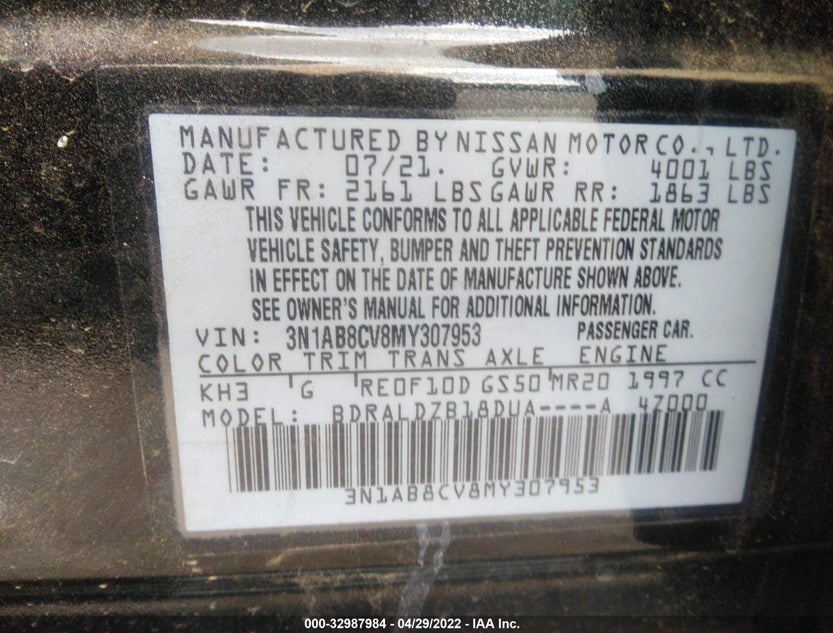 3N1AB8CV8MY307953