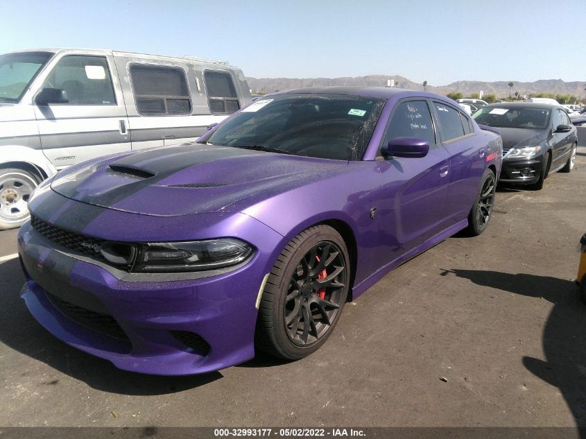 2016 Dodge Charger Srt Hellcat VIN: 2C3CDXL98GH162988 Lot: 40409429