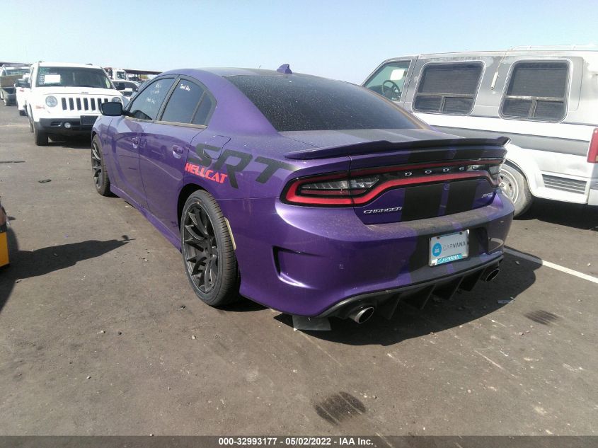 2C3CDXL98GH162988 2016 Dodge Charger Srt Hellcat