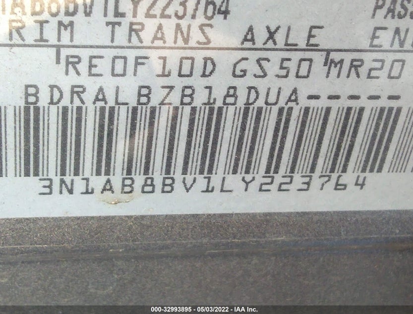 3N1AB8BV1LY223764