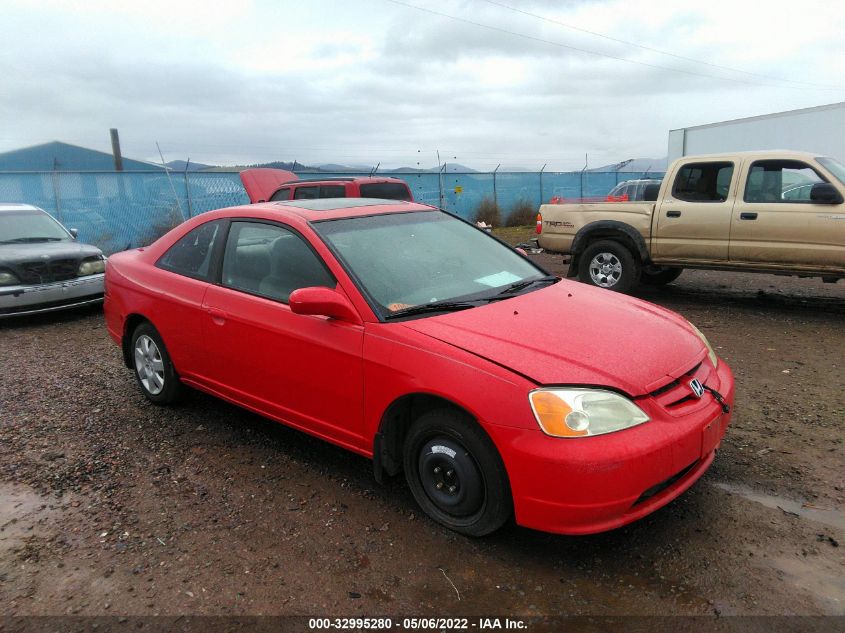 2002 Honda Civic Ex VIN: 1HGEM22902L039353 Lot: 32995280