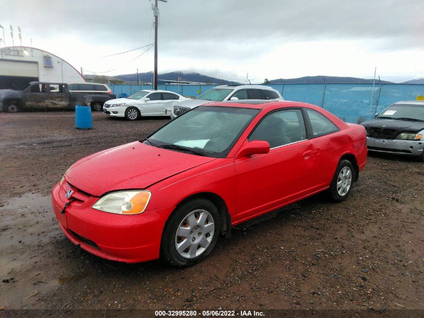 2002 Honda Civic Ex VIN: 1HGEM22902L039353 Lot: 32995280