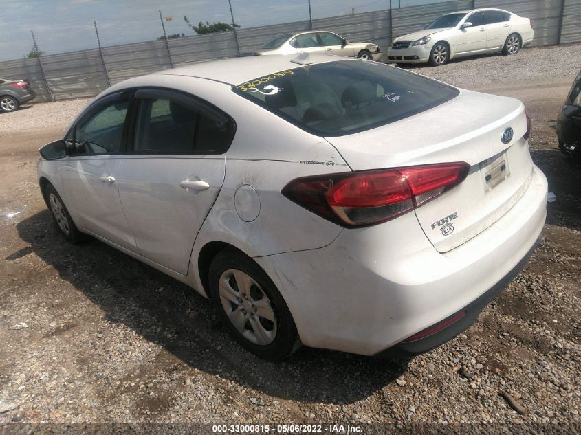 2017 Kia Forte Lx VIN: 3KPFL4A79HE120709 Lot: 33000815