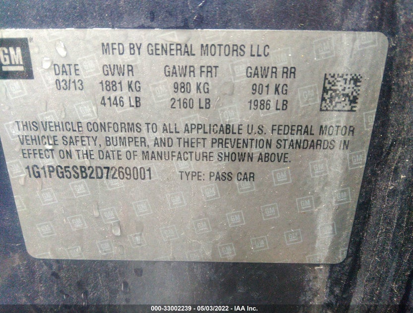1G1PG5SB2D7269001