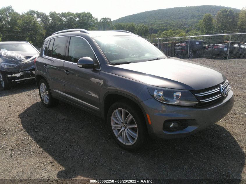 2012 Volkswagen Tiguan Se VIN: WVGBV7AX1CW096264 Lot: 33002250