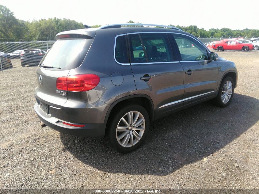 2012 Volkswagen Tiguan Se VIN: WVGBV7AX1CW096264 Lot: 33002250