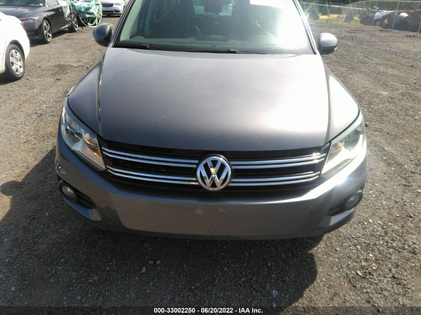 2012 Volkswagen Tiguan Se VIN: WVGBV7AX1CW096264 Lot: 33002250