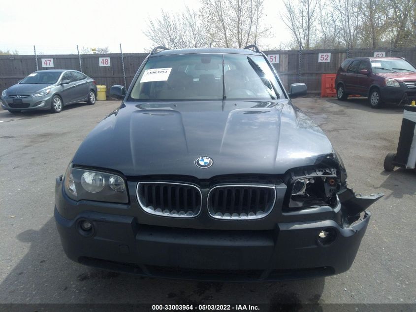 WBXPA734X4WB26801 2004 BMW X3 2.5I