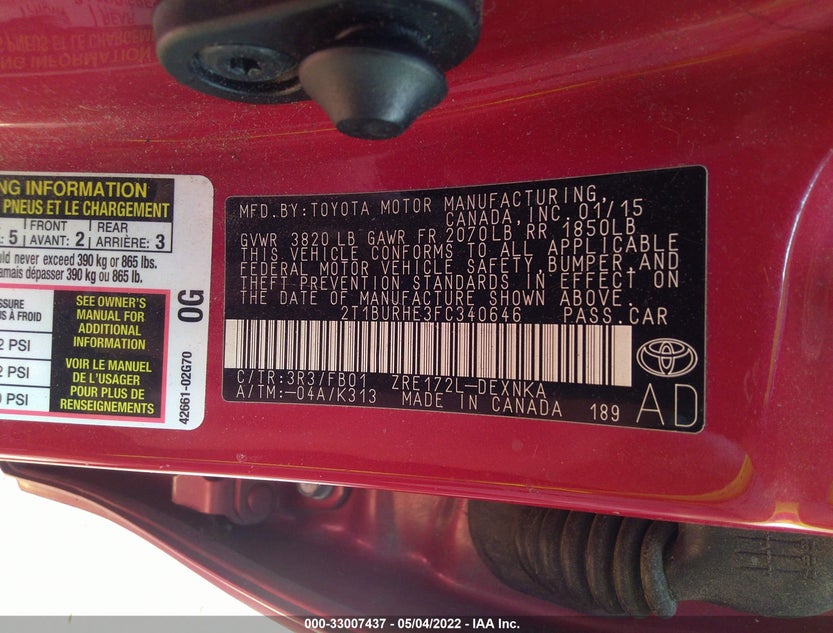 2T1BURHE3FC340646