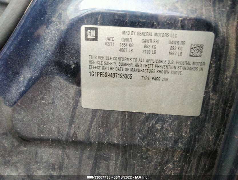1G1PF5S94B7195366